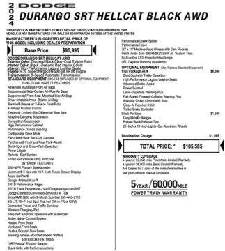 Photos of 2024 Dodge Durango SRT Hellcat Plus for sale in Orem, UT at AutoMatch