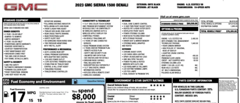 Photos of 2023 GMC Sierra 1500 Denali for sale in Orem, UT at AutoMatch