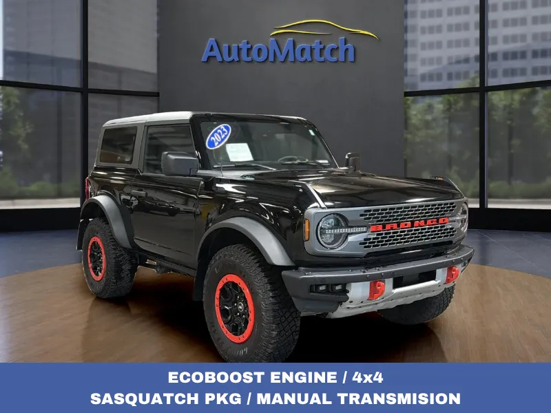 Black 2023 Ford Bronco ADVANCED 4X4 for sale in Orem, UT