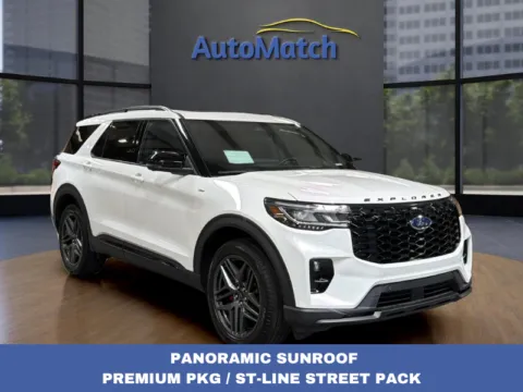 White 2025 Ford Explorer ST-Line for sale in Orem, UT