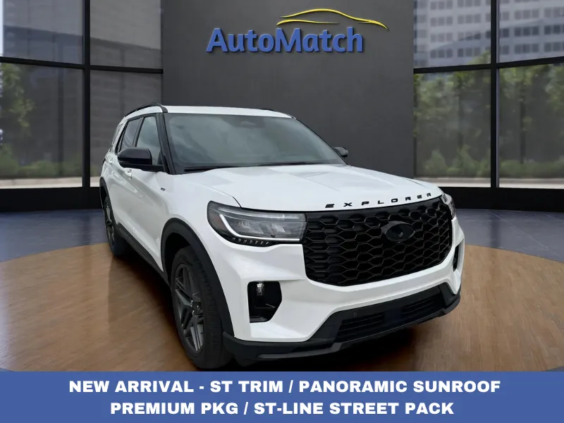 White 2025 Ford Explorer ST-Line for sale in Orem, UT