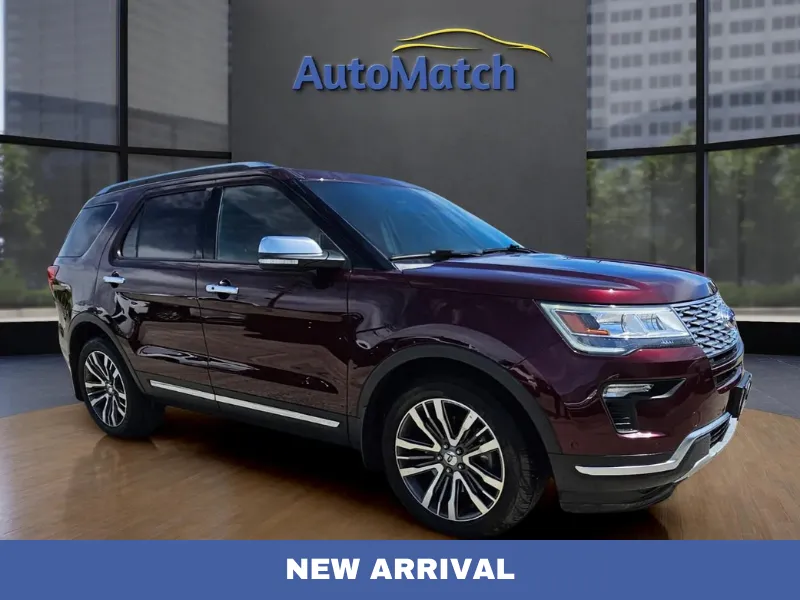 Red 2018 Ford Explorer Platinum for sale in Orem, UT