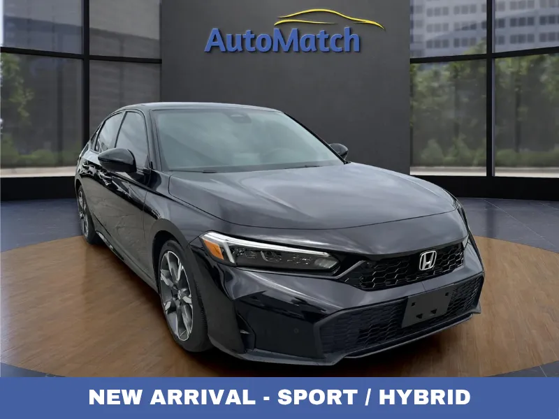 Black 2025 Honda Civic Hybrid Sport Touring for sale in Orem, UT