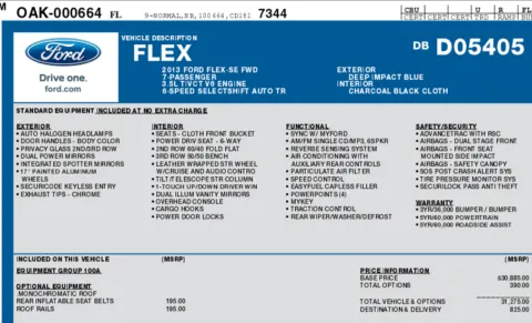 Photos of 2013 Ford Flex SE for sale in Orem, UT at AutoMatch