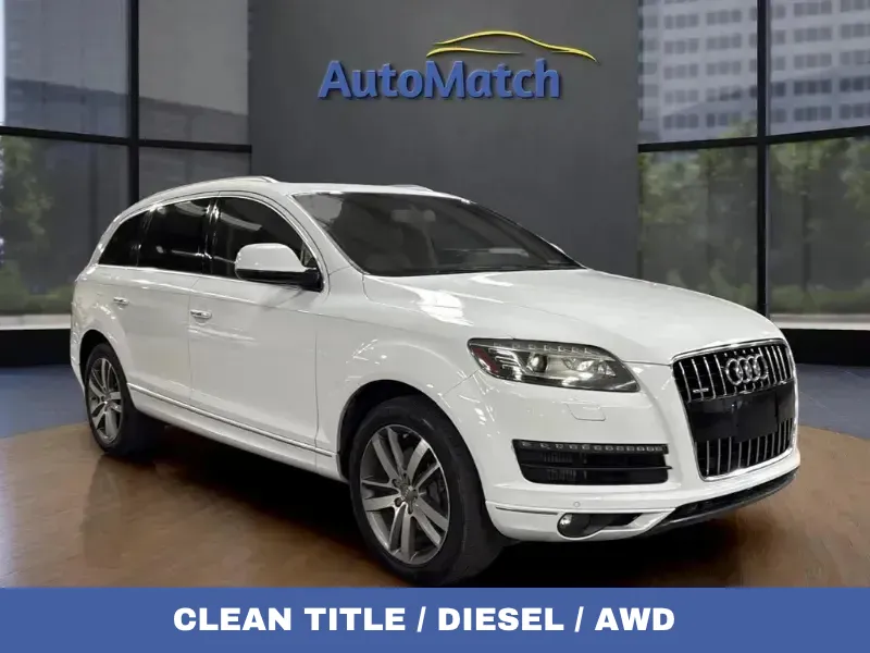 White 2012 Audi Q7 3.0 quattro TDI Premium Plus for sale in Orem, UT