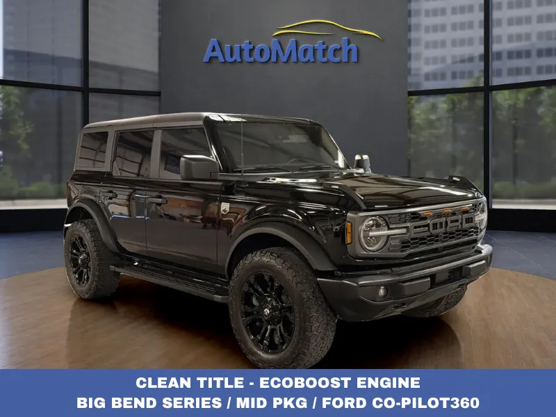 Black 2023 Ford Bronco Big Bend for sale in Orem, UT