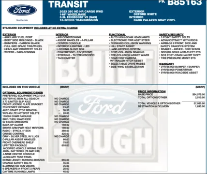 Photos of 2023 Ford Transit 350 HD for sale in Orem, UT at AutoMatch