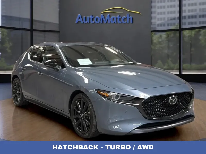 Gray 2021 Mazda Mazda3 Hatchback Premium Plus for sale in Orem, UT
