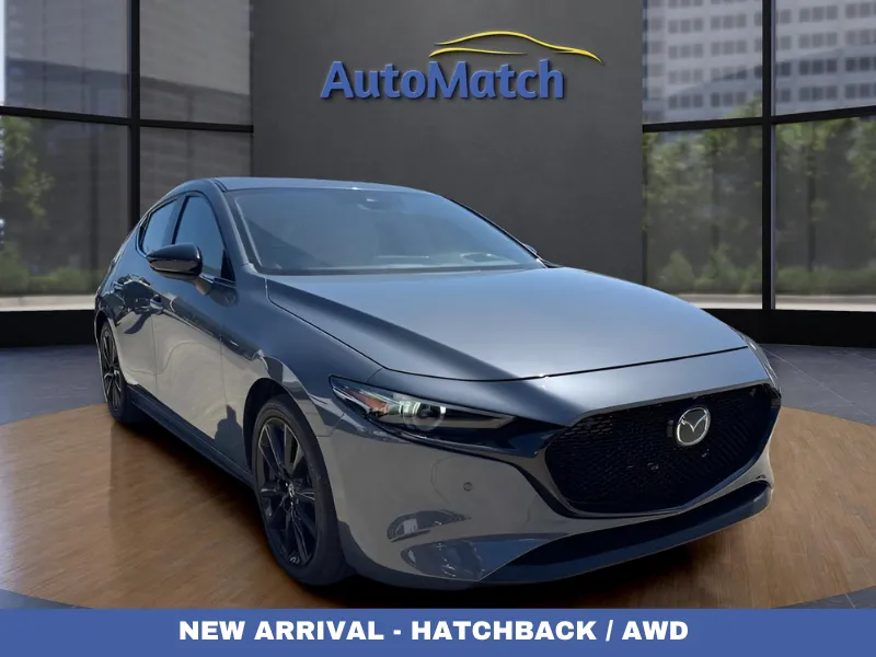 Gray 2021 Mazda Mazda3 Hatchback Premium Plus for sale in Orem, UT