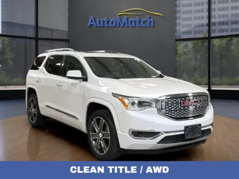 White 2017 GMC Acadia Denali for sale in Orem, UT