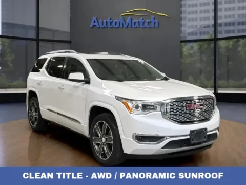 White 2017 GMC Acadia Denali for sale in Orem, UT