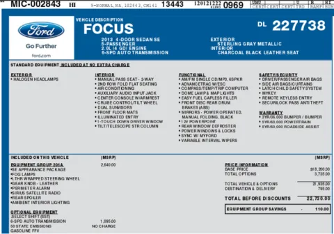 Photos of 2013 Ford Focus SE for sale in Orem, UT at AutoMatch