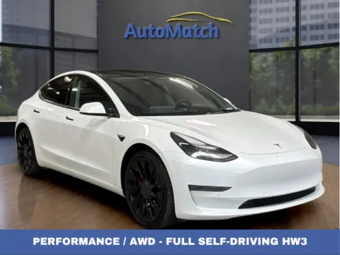 White 2022 Tesla Model 3 Performance for sale in Orem, UT