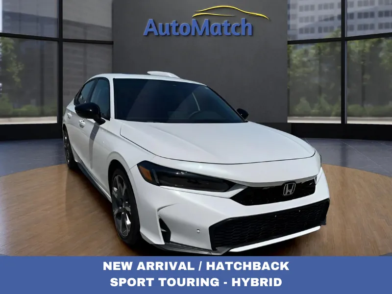 White 2026 Honda Civic Hybrid Sport Touring for sale in Orem, UT
