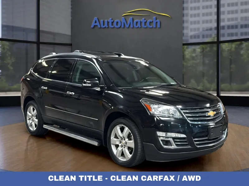 Black 2017 Chevrolet Traverse Premier for sale in Orem, UT