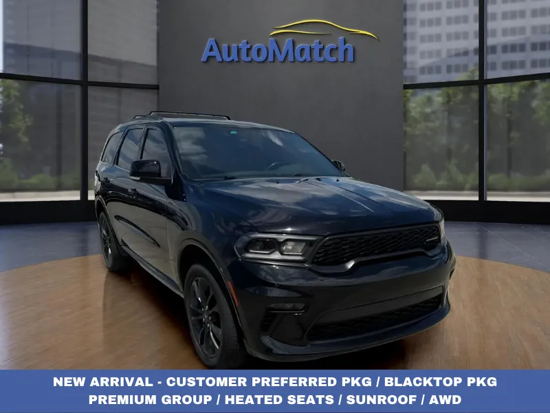 Black 2021 Dodge Durango GT PLUS for sale in Orem, UT