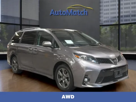 Gray 2020 Toyota Sienna SE Premium 7-Passenger for sale in Orem, UT