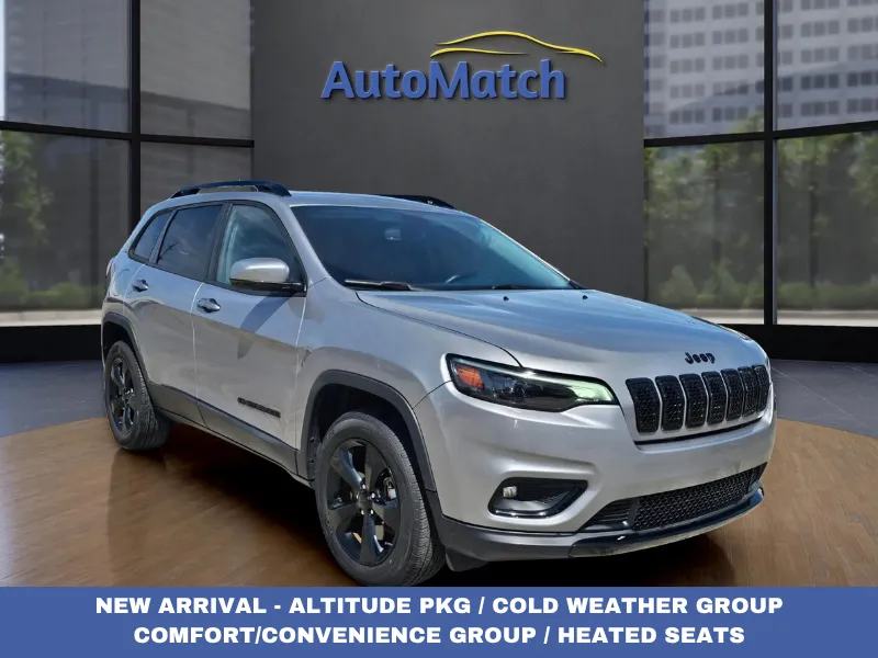 Silver 2020 Jeep Cherokee Altitude for sale in Orem, UT
