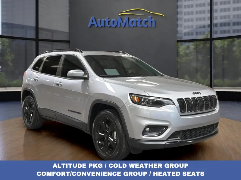 Silver 2020 Jeep Cherokee Altitude for sale in Orem, UT