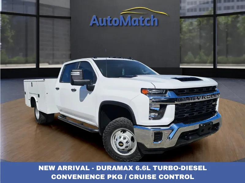 White 2022 Chevrolet Silverado 3500HD CC Work Truck for sale in Orem, UT