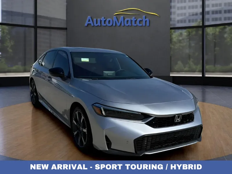 Silver 2025 Honda Civic Hybrid Sport Touring for sale in Orem, UT