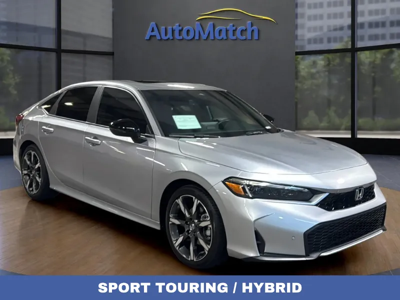 Silver 2025 Honda Civic Hybrid Sport Touring for sale in Orem, UT