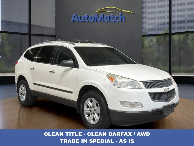 White 2011 Chevrolet Traverse LS for sale in Orem, UT