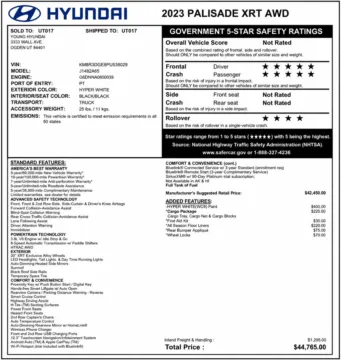 Photos of 2023 Hyundai PALISADE XRT for sale in Orem, UT at AutoMatch