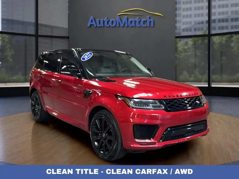 Red 2022 Land Rover Range Rover Sport HST for sale in Orem, UT