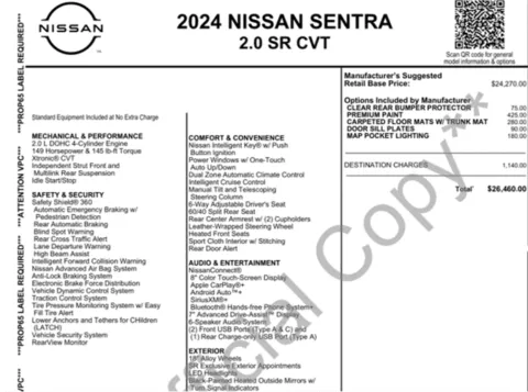 Photos of 2024 Nissan Sentra SR for sale in Orem, UT at AutoMatch