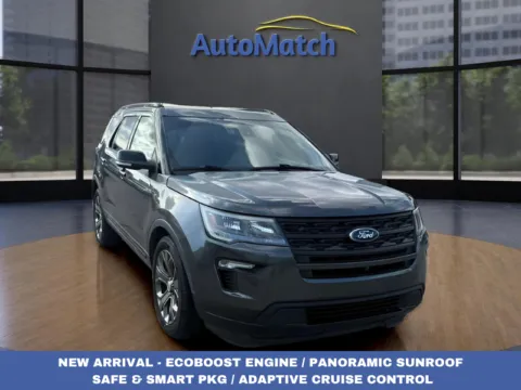 Gray 2018 Ford Explorer Sport for sale in Orem, UT