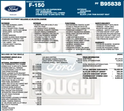 Photos of 2023 Ford F-150 Lariat for sale in Orem, UT at AutoMatch