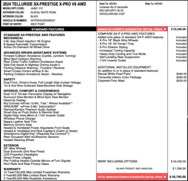 Photos of 2024 Kia Telluride SX-Prestige X-Pro for sale in Orem, UT at AutoMatch