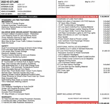 Photos of 2022 Kia K5 GT-Line for sale in Orem, UT at AutoMatch