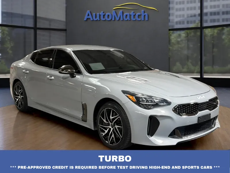 2022 Kia Stinger GT-Line — rebuilt & branded title, 19% below market
