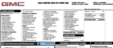 Photos of 2024 GMC Canyon AT4 for sale in Orem, UT at AutoMatch