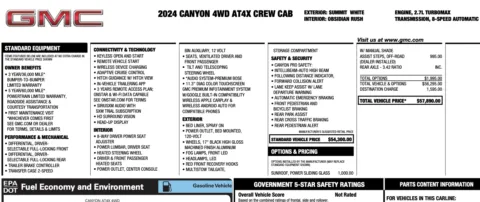 Photos of 2024 GMC Canyon AT4X for sale in Orem, UT at AutoMatch