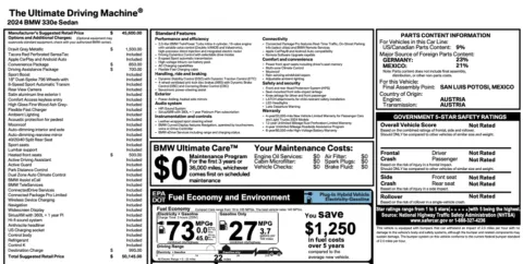 Photos of 2024 BMW 3 Series 330e for sale in Orem, UT at AutoMatch