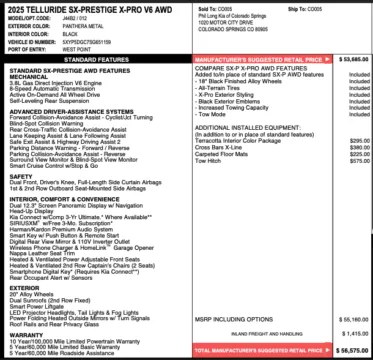 Photos of 2025 Kia Telluride SX-Prestige X-Pro for sale in Orem, UT at AutoMatch