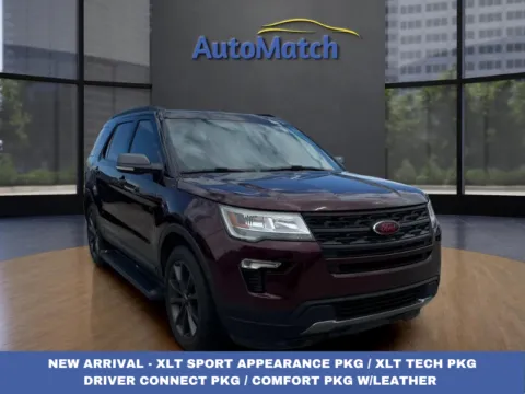 Red 2018 Ford Explorer XLT for sale in Orem, UT