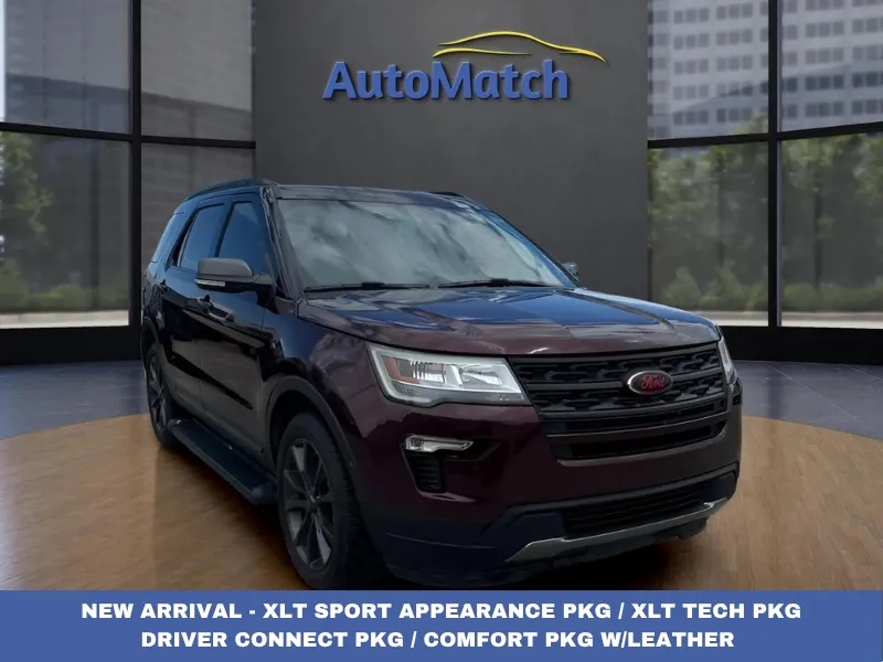Red 2018 Ford Explorer XLT for sale in Orem, UT