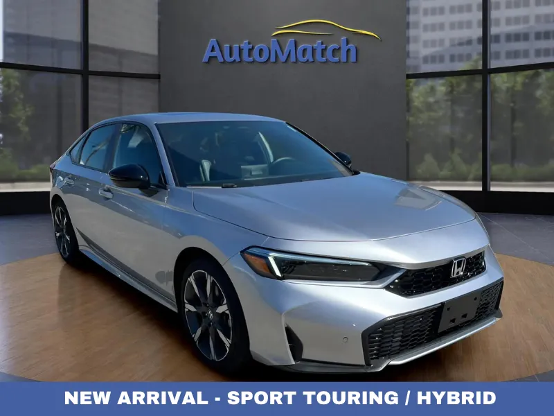 Silver 2025 Honda Civic Hybrid Sport Touring for sale in Orem, UT