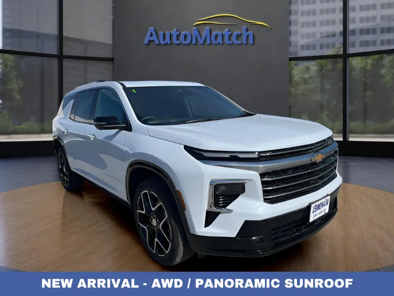 White 2026 Chevrolet Traverse High Country for sale in Orem, UT