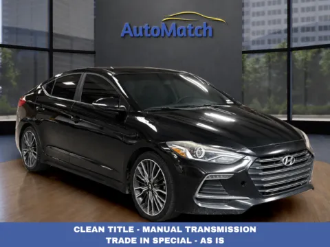 Black 2017 Hyundai ELANTRA Sport for sale in Orem, UT