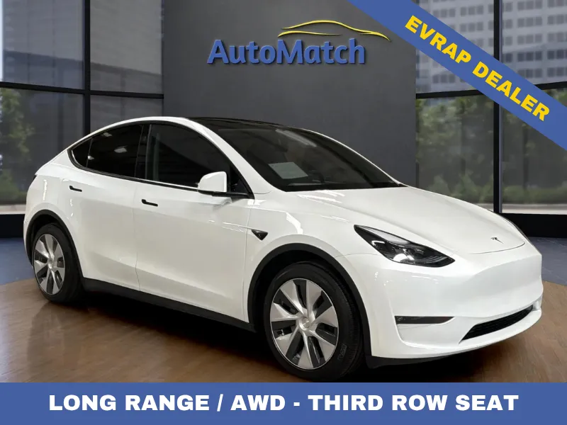 White 2025 Tesla Model Y - 7 Passenger Long Range for sale in Orem, UT