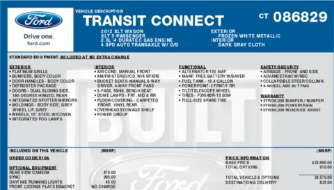 Photos of 2012 Ford Transit Connect XLT for sale in Orem, UT at AutoMatch