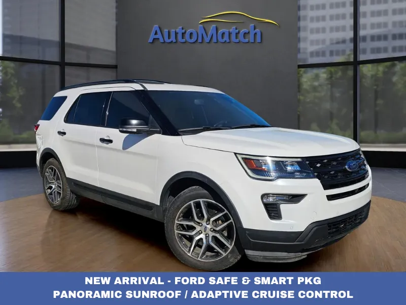 White 2018 Ford Explorer Sport for sale in Orem, UT