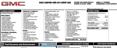 Photos of 2025 GMC Canyon AT4 for sale in Orem, UT at AutoMatch