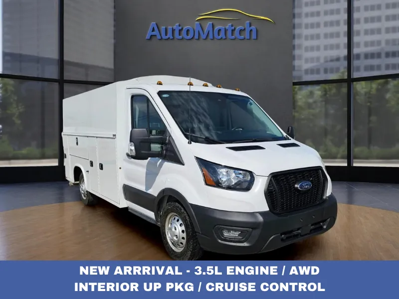 White 2023 Ford Transit 350 LR CUTAWAY for sale in Orem, UT