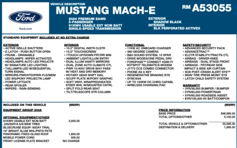 Photos of 2024 Ford Mustang Mach-E Premium for sale in Orem, UT at AutoMatch